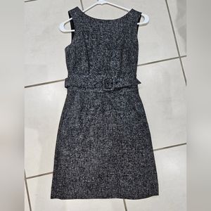 Banana Republic Business Casual Dress Black/Gray Size 2P